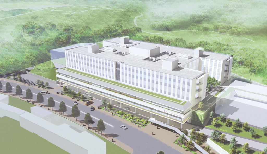 済生会横浜市南部病院の新病院イメージ